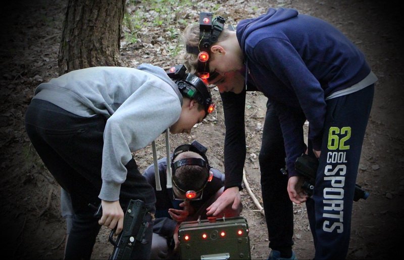 Nojaus 14-asis gimtadienis su LaserTag kovomis Antakalnio miškuose Vilniuje